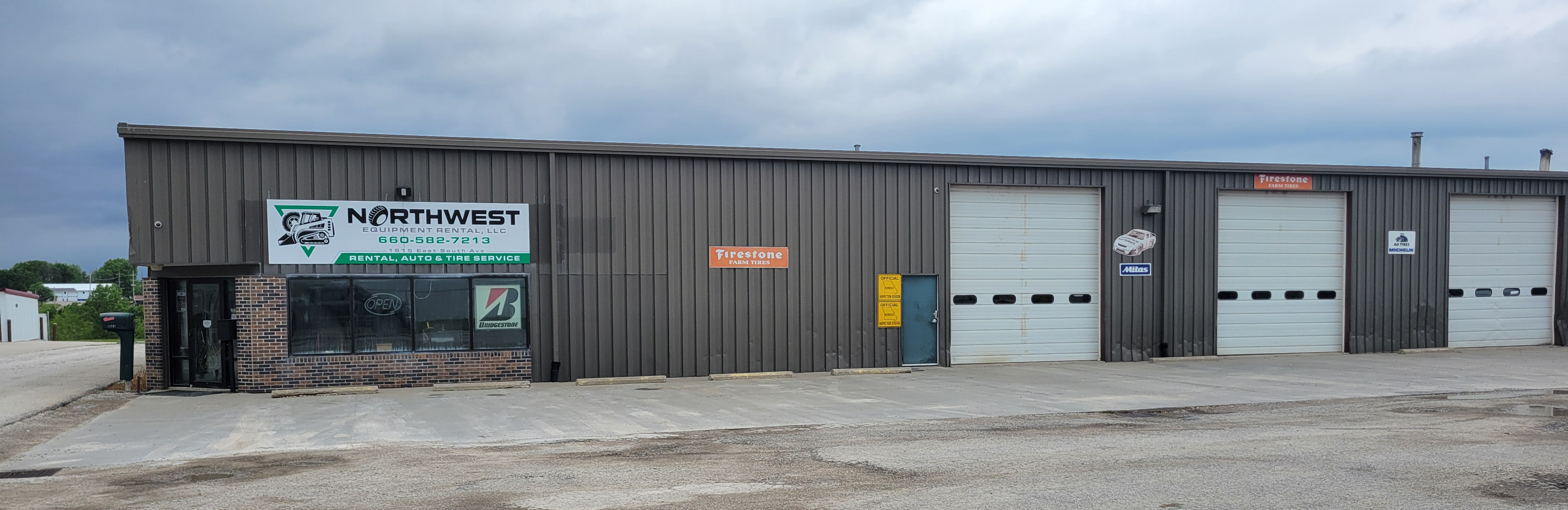 photo of the northwest equipment rental building